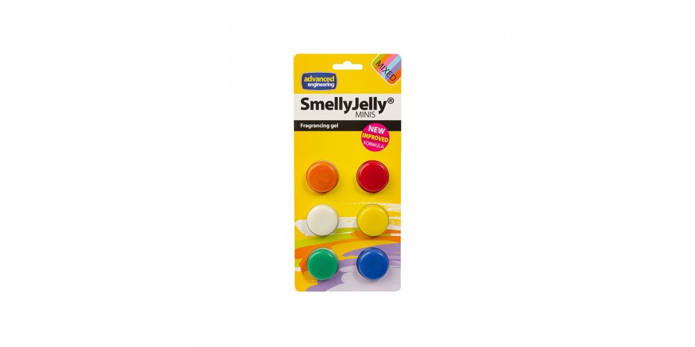 Odorizant aer conditionat  SmellyGelly blister 6 pastile